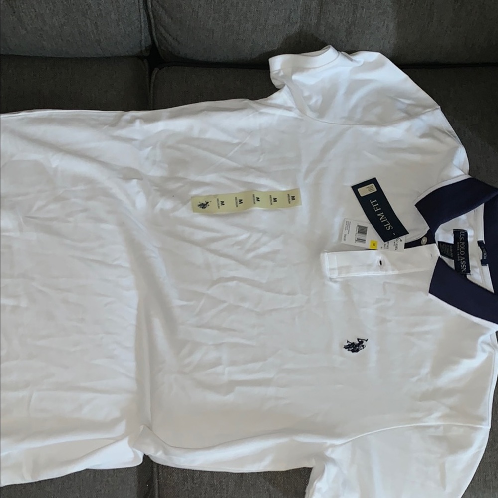 U.S. Polo Assn (collared) t-shirt NEVER WORN !